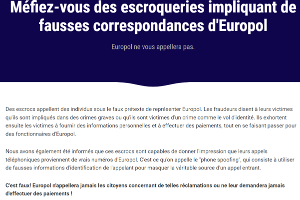 Crit'Air et Europol alertent sur les arnaques